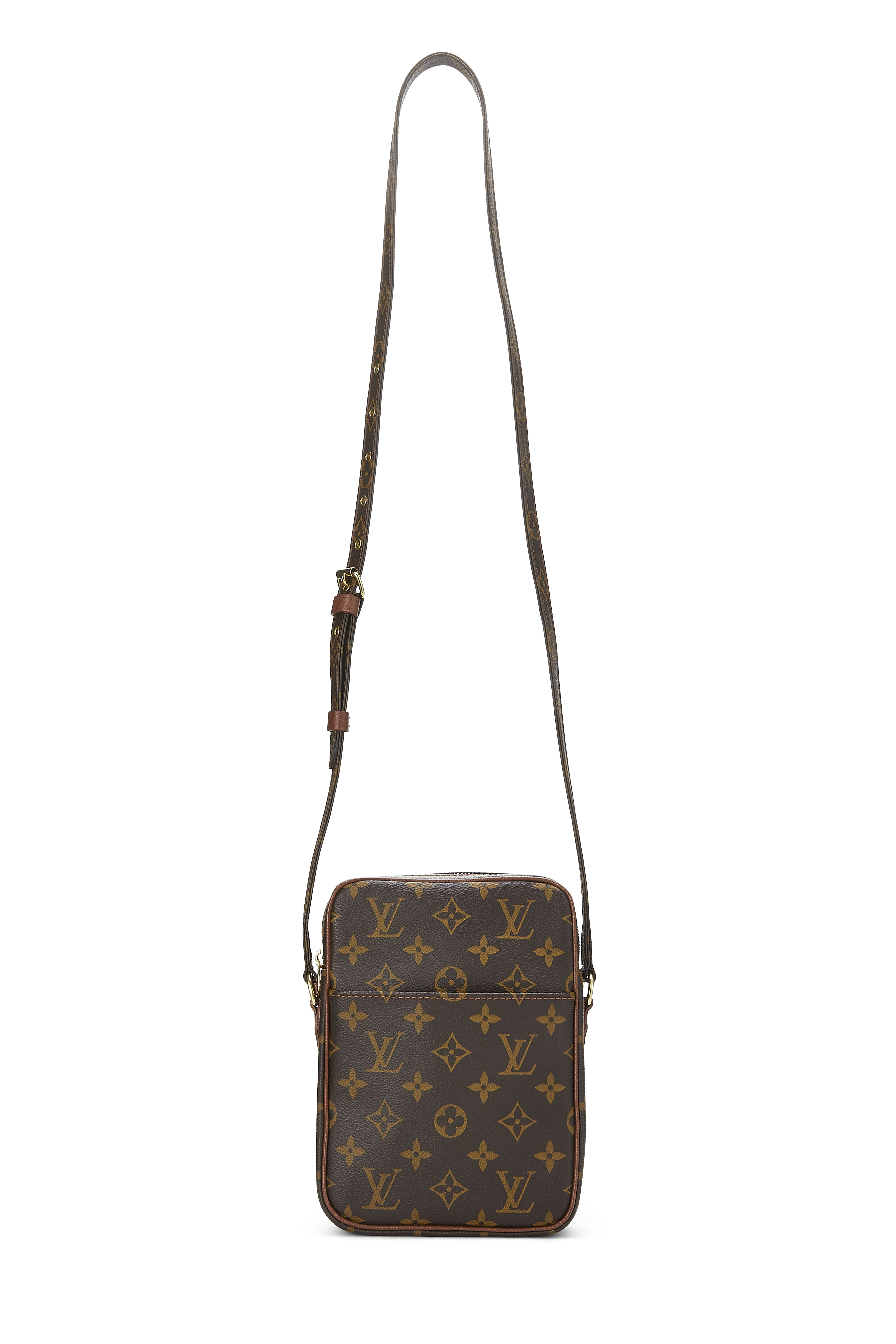 Louis Vuitton Brown Monogram Canvas Petit Marceau PM Small Crossbody Bag