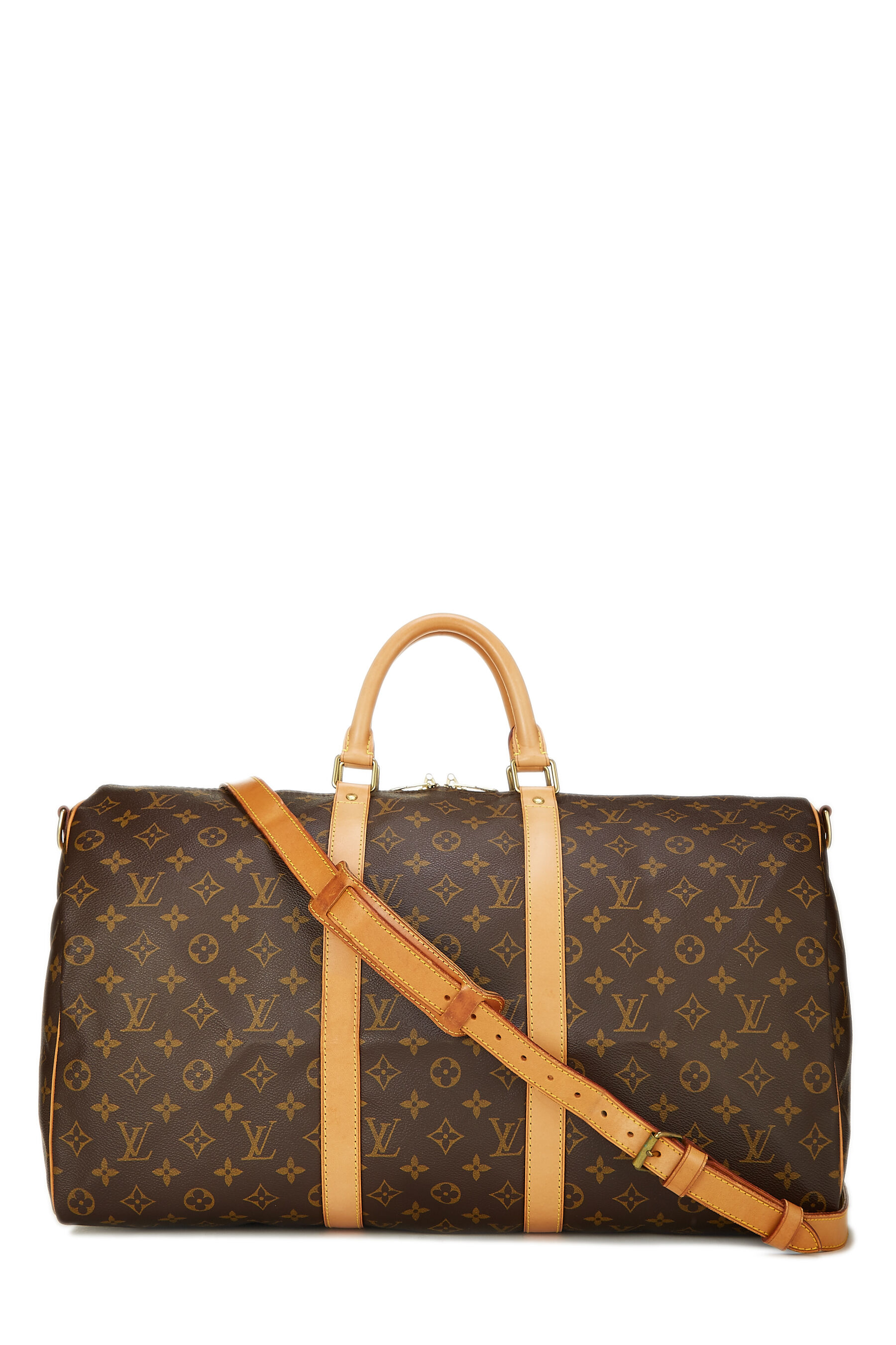 Shop for Louis Vuitton Monogram Canvas Leather Sac Flanerie 50 cm Shoulder  Bag - Shipped from USA