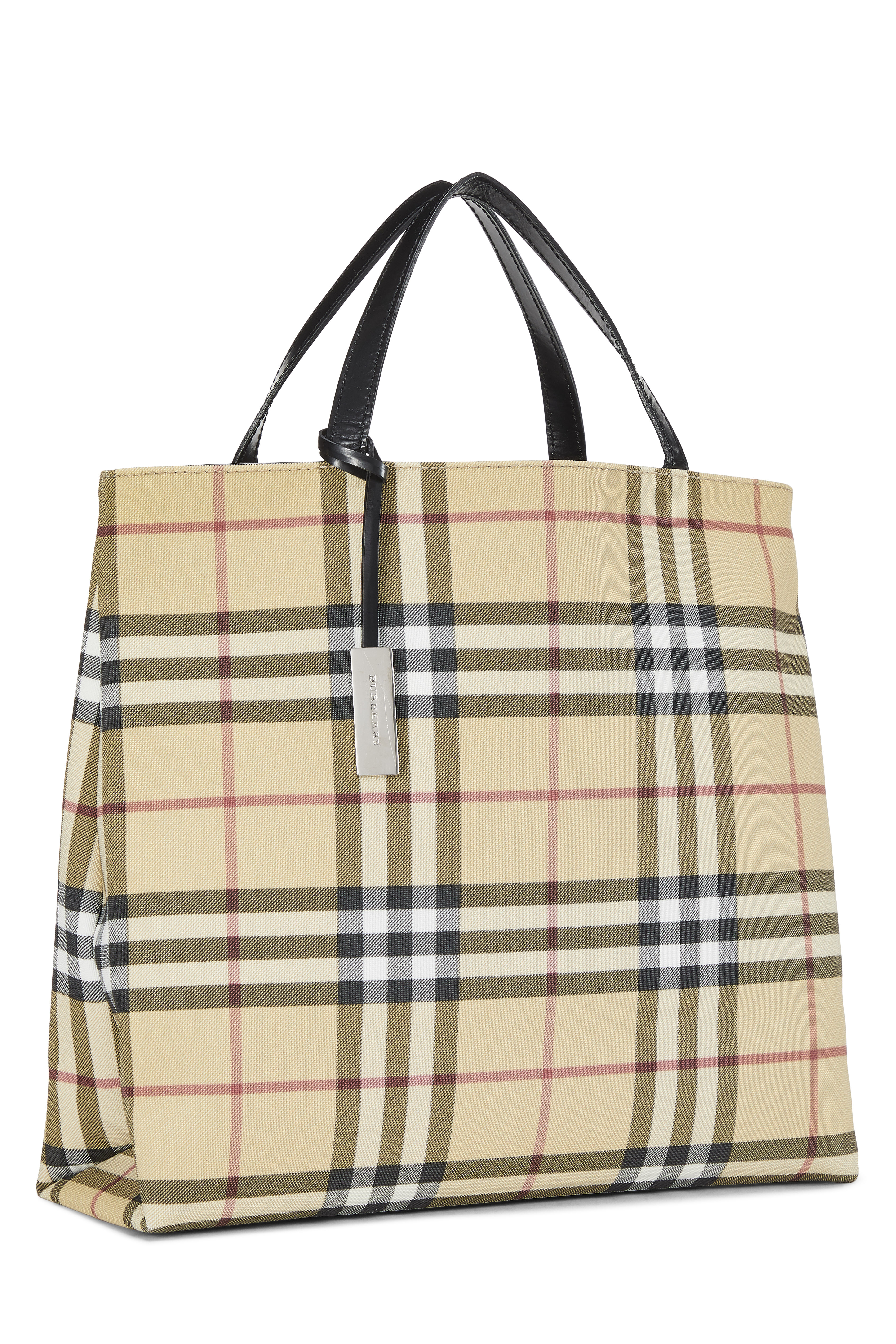 nova check burberry bag