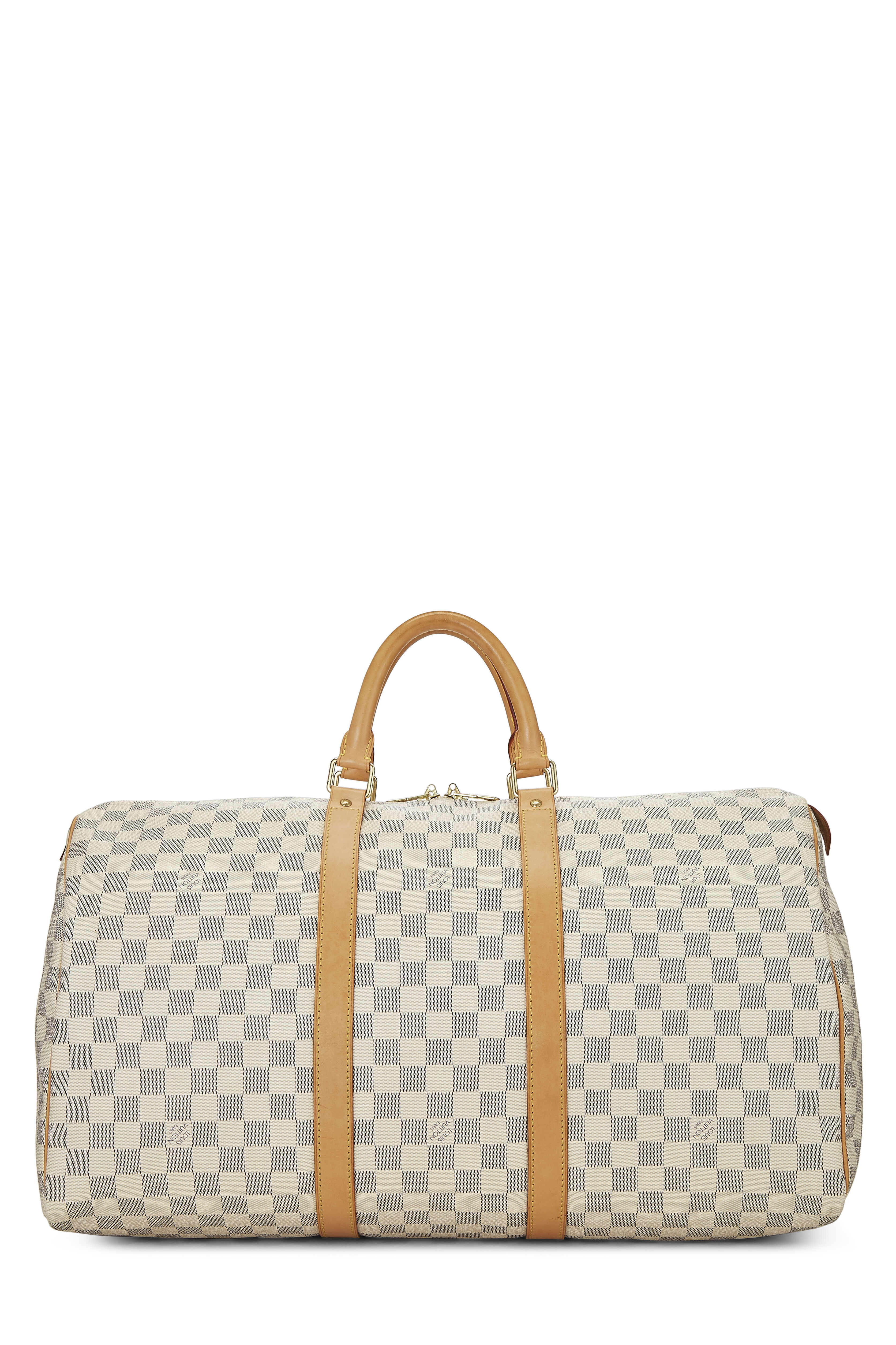Louis Vuitton Damier Azur Keepall 50 - What Goes Around Comes Around