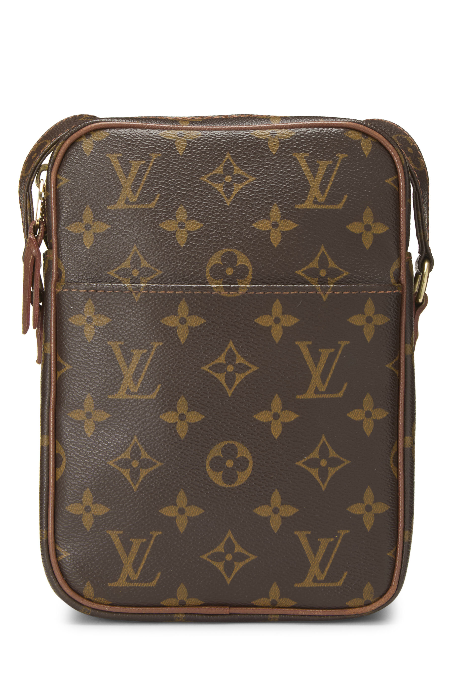 Women's Leather Louis Vuitton COMME des GARÇONS x Louis Vuitton Monogram Canvas Marceau Petit in Brown