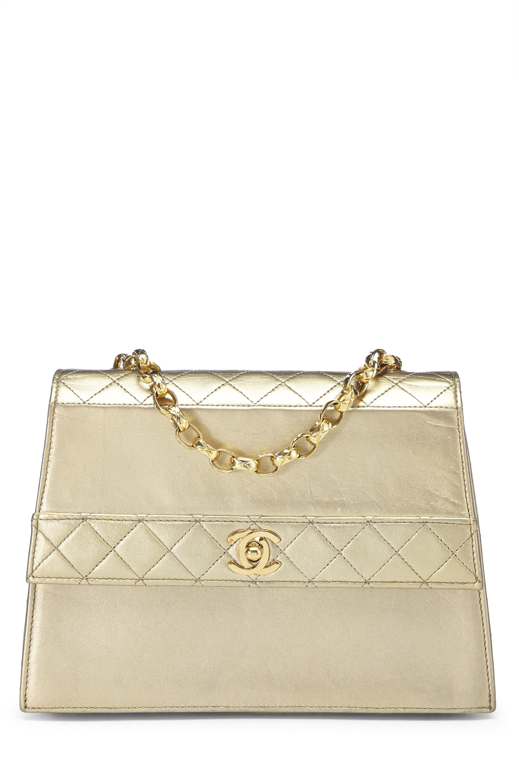 Extremely Rare Chanel Lambskin Trapezoid Bag – SFN