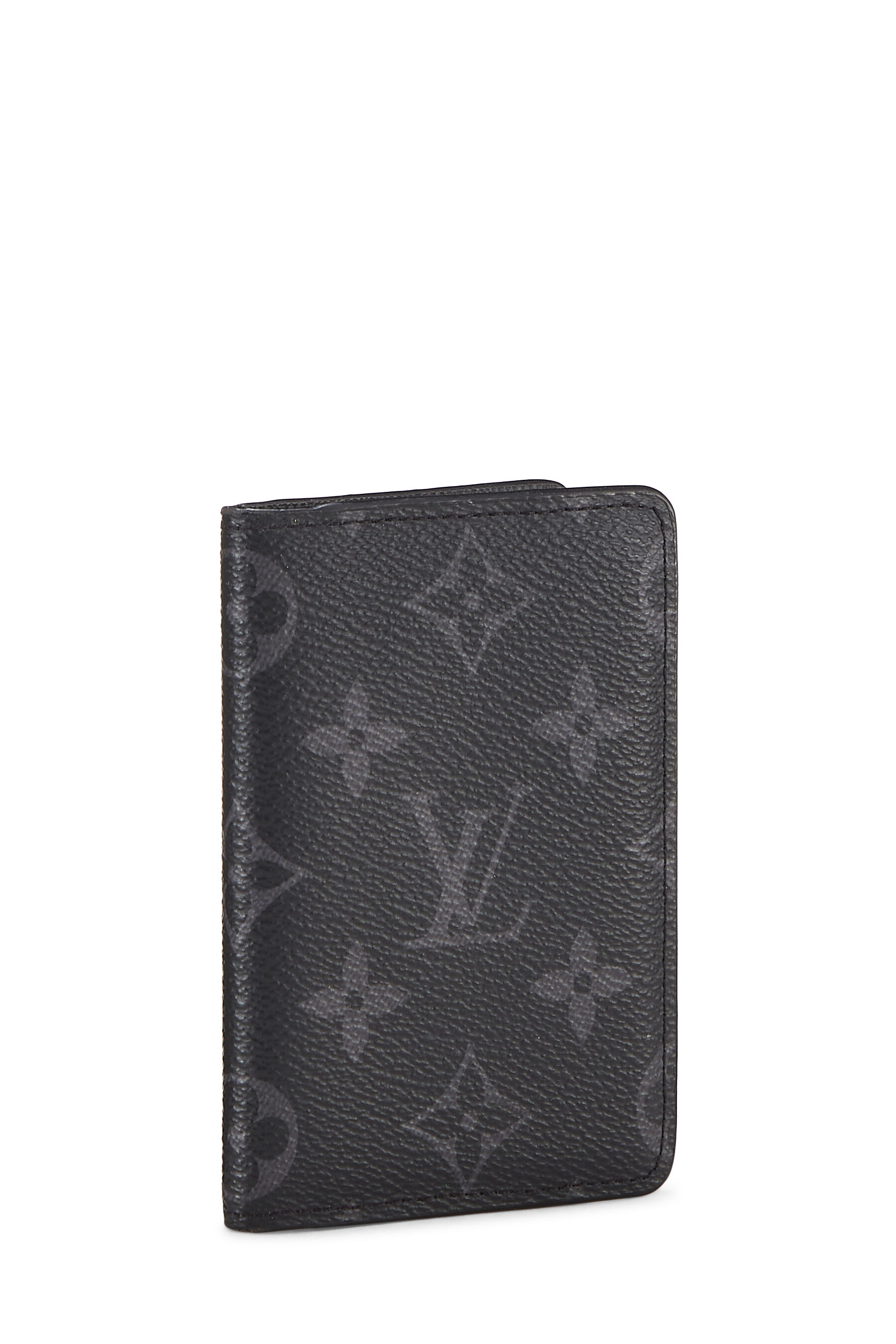 BRAND NEW LOUIS Vuitton Pocket Organizer Monogram Eclipse Black