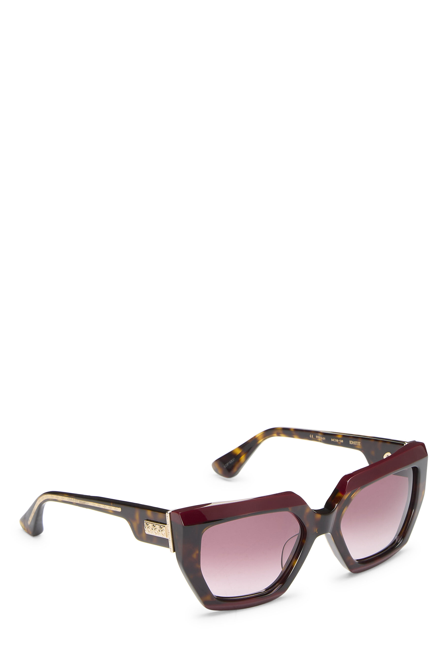 Red & Tortoiseshell Acetate IdHitIt Sunglasses