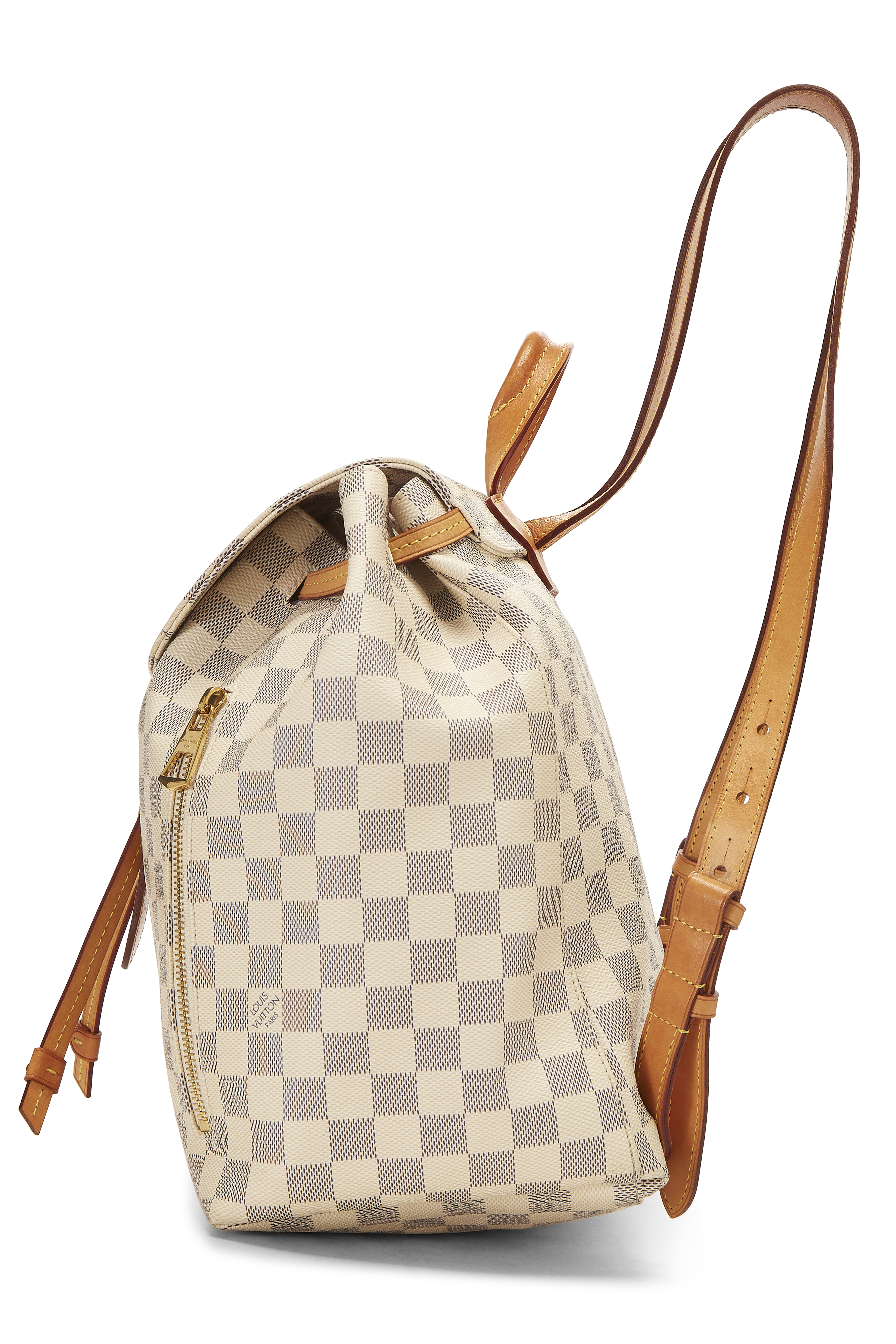 Louis Vuitton Backpack Sperone Canvas Leather Louis Vuitton Sperone Backpack Damier Azur canvas with  main image 2