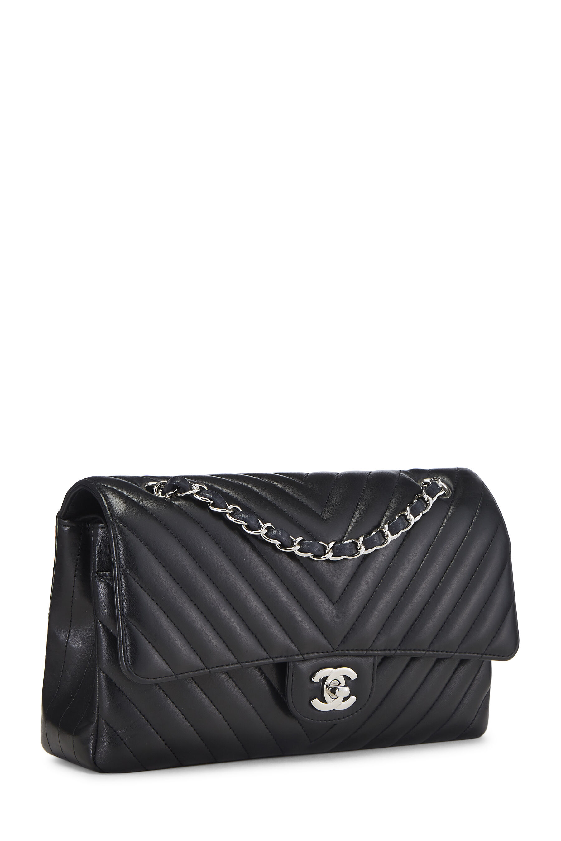 chanel so black medium flap