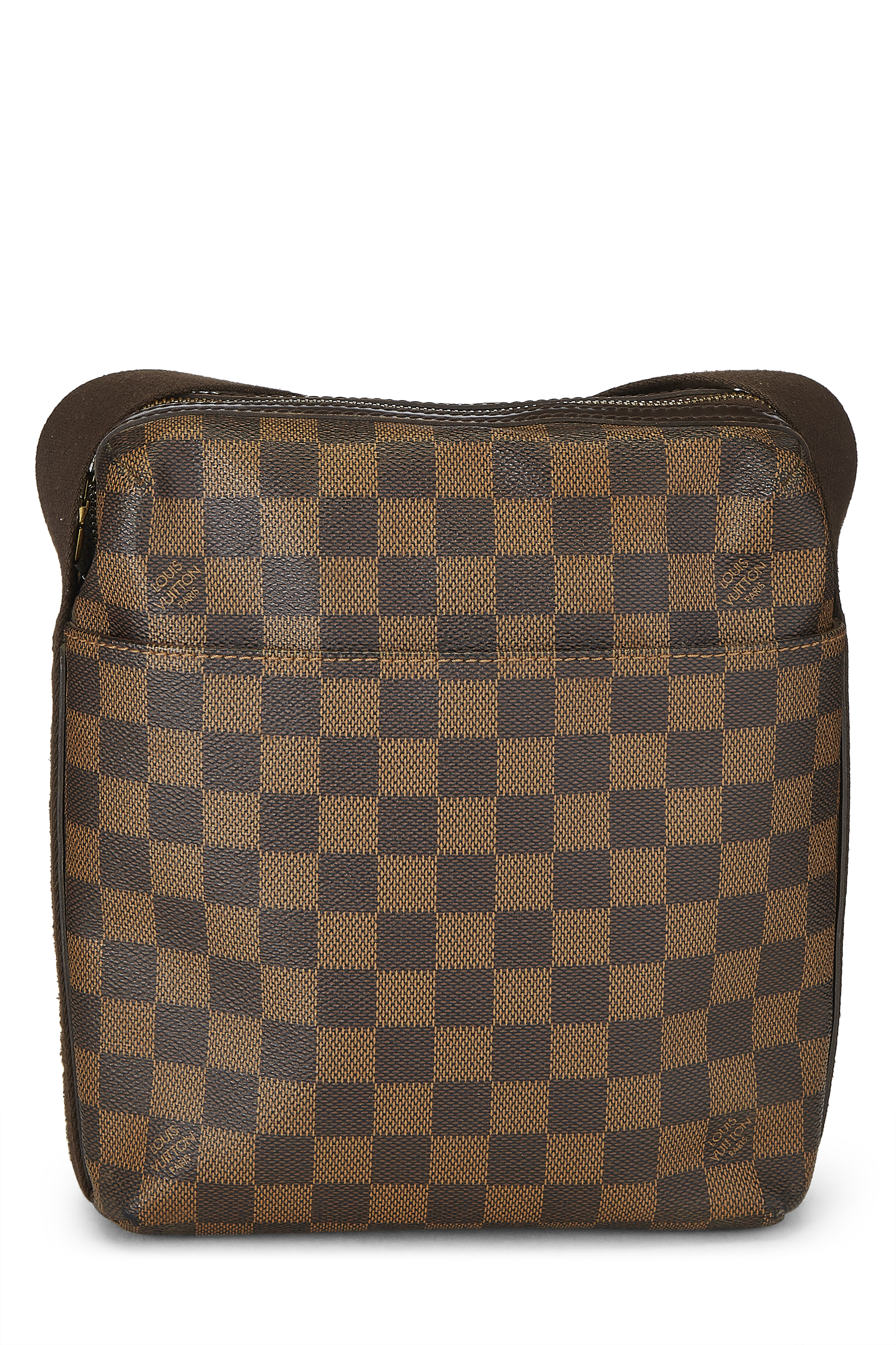 Sac trotteur beaubourg damier Louis Vuitton Marron en Toile - 4246316
