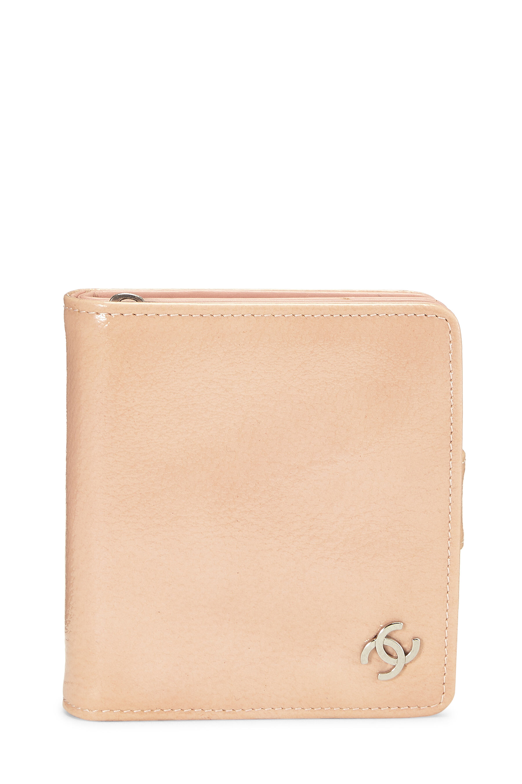 Louis Vuitton Zippy Coin Purse Wallet Rayures pink beige Card