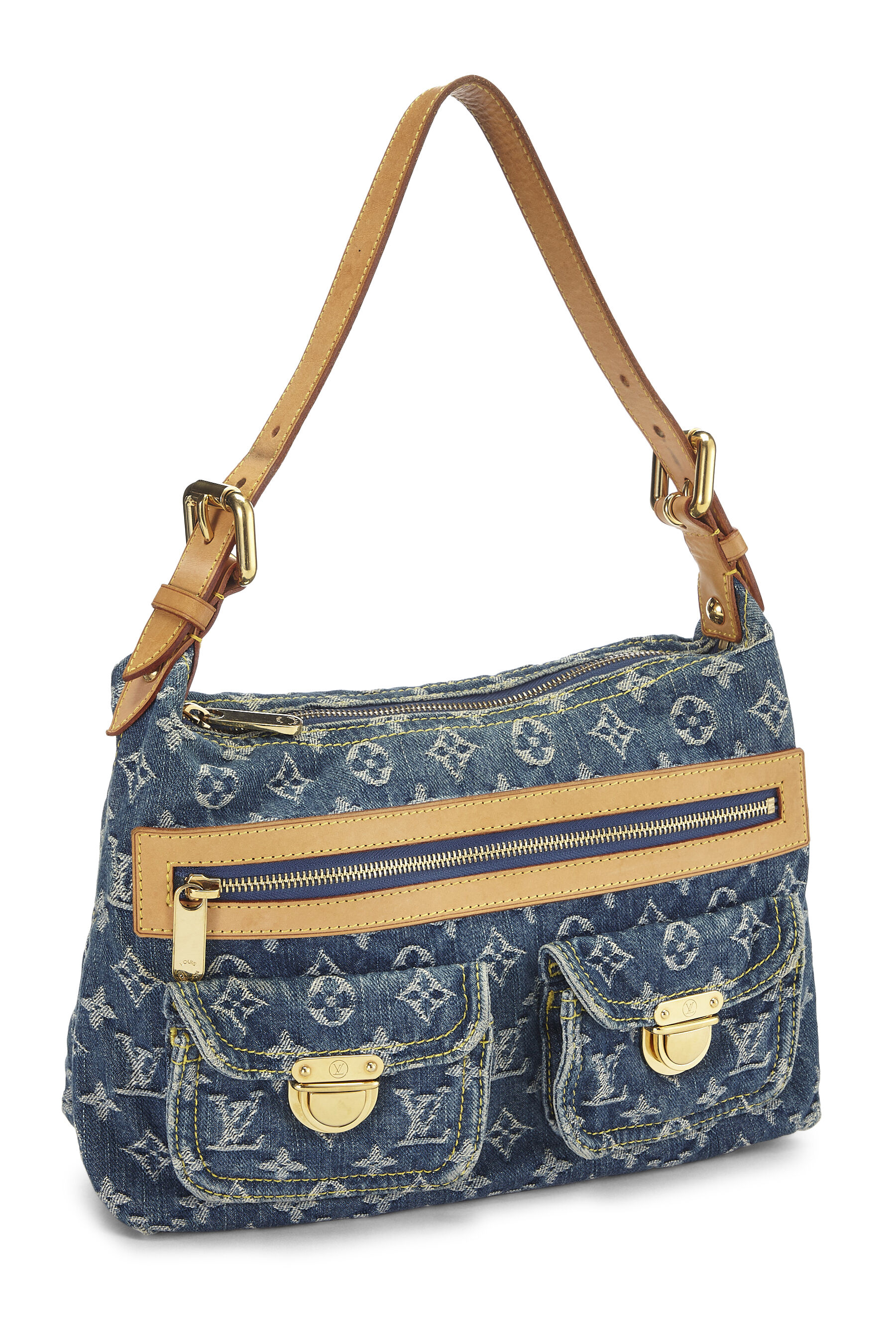 Louis Vuitton, Bags, Louis Vuitton Denim Baggy Pm Shoulder Bag