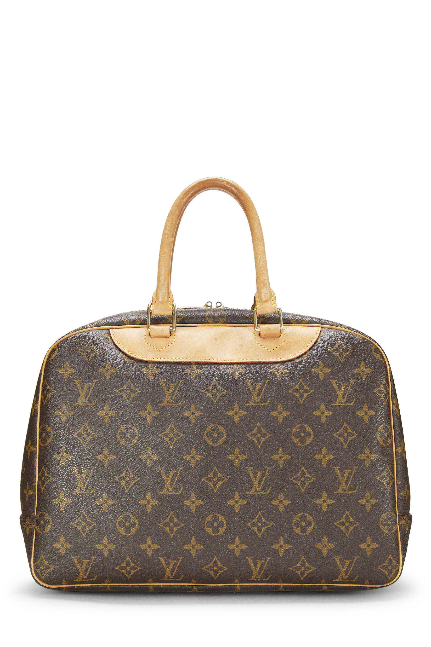Louis Vuitton, Bags, Louis Vuitton Deauville Monogram Handbag Tote  Satchel Boston Speedy Bag Mb03