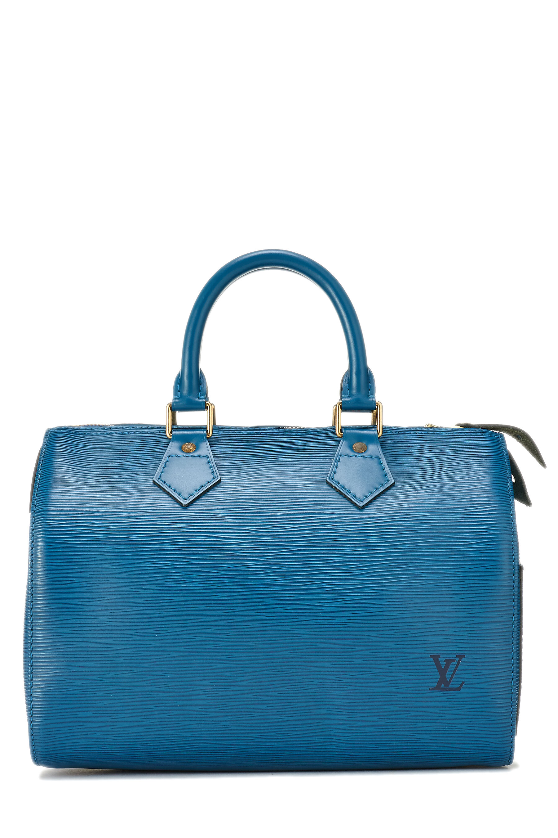 Louis Vuitton Toledo Blue Epi Speedy 25 QJB0G4LRBB007