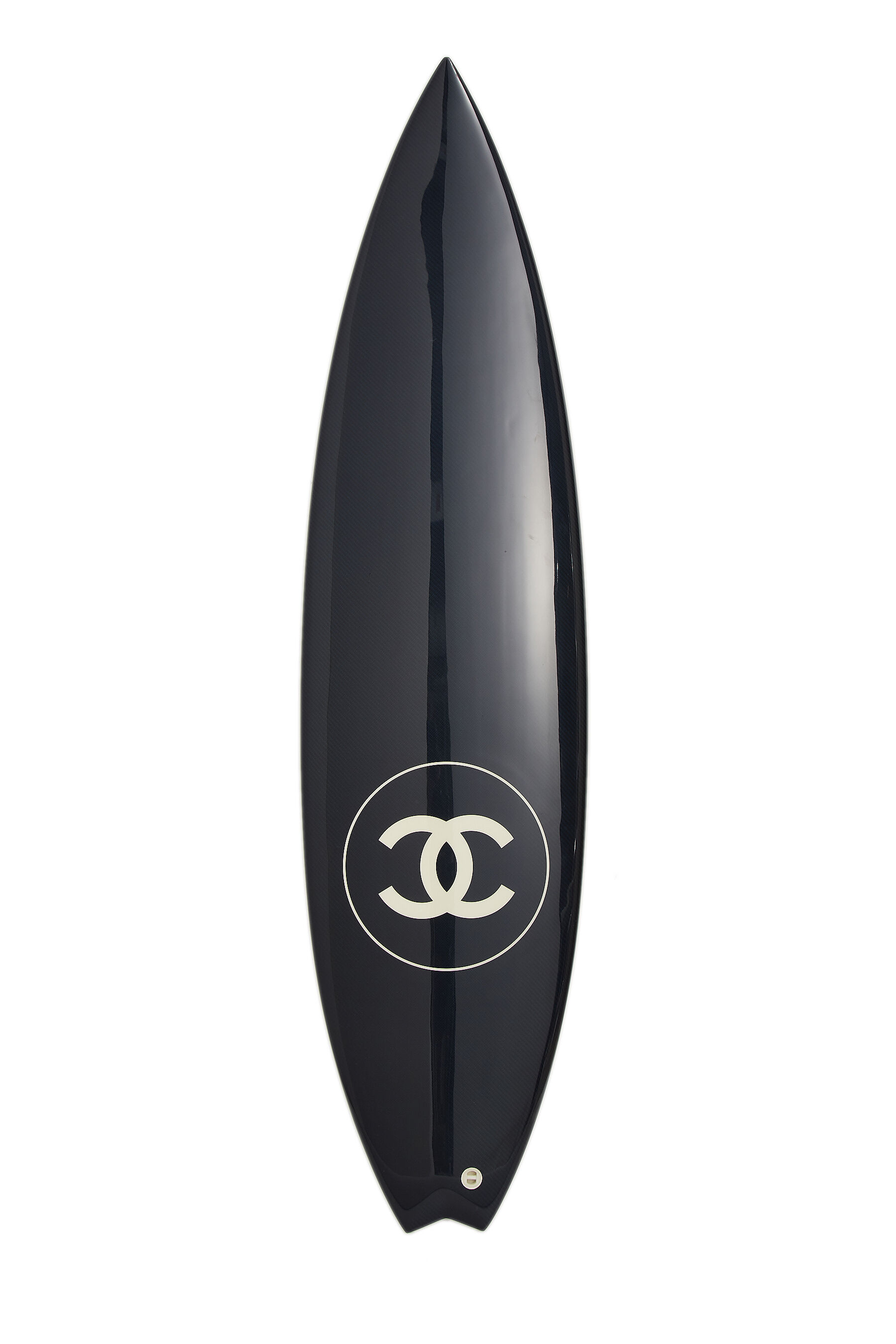 Philippe Barland x Chanel Limited Edition Blue Carbon Surfboard