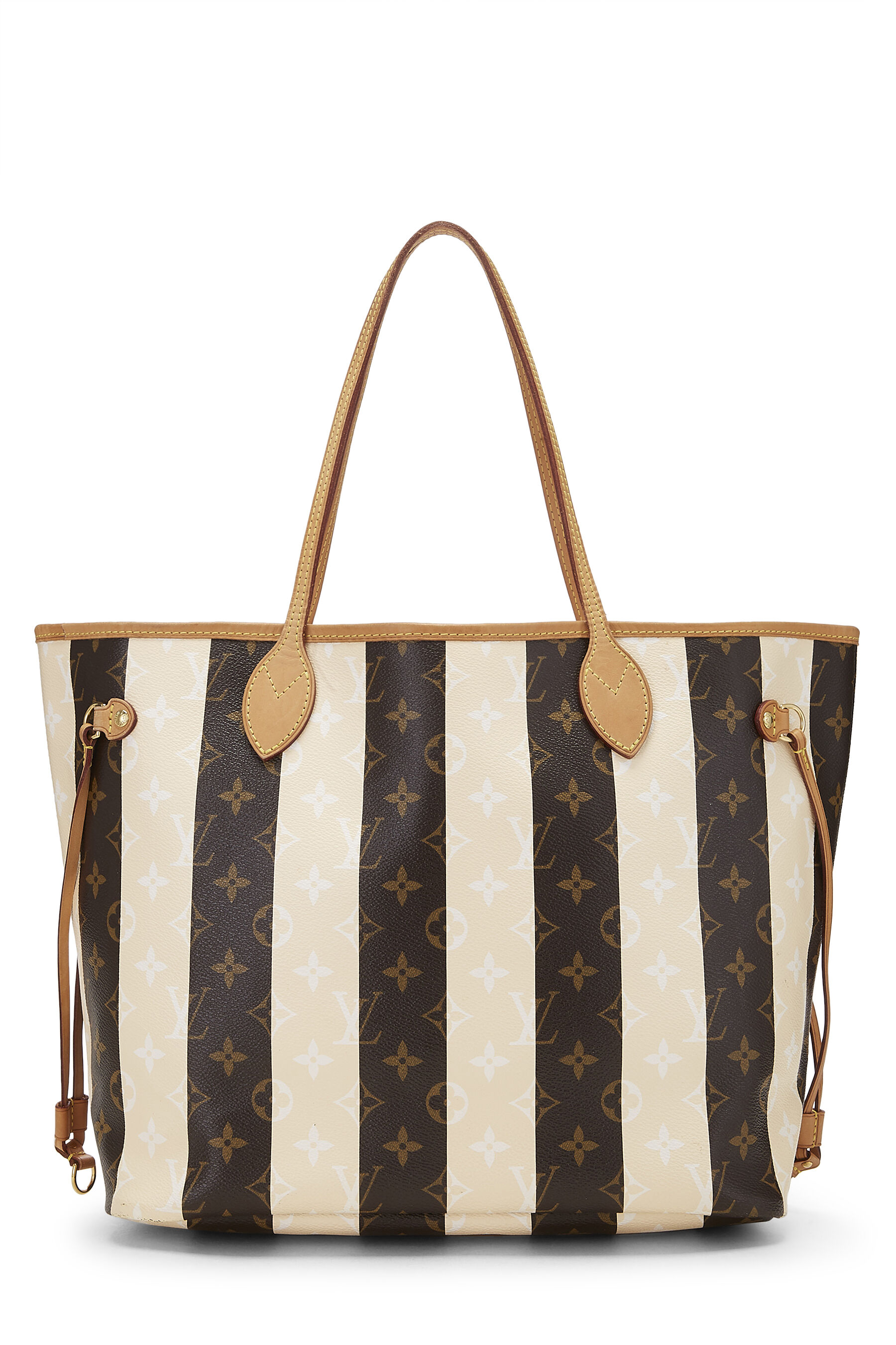 cream neverfull bolsa