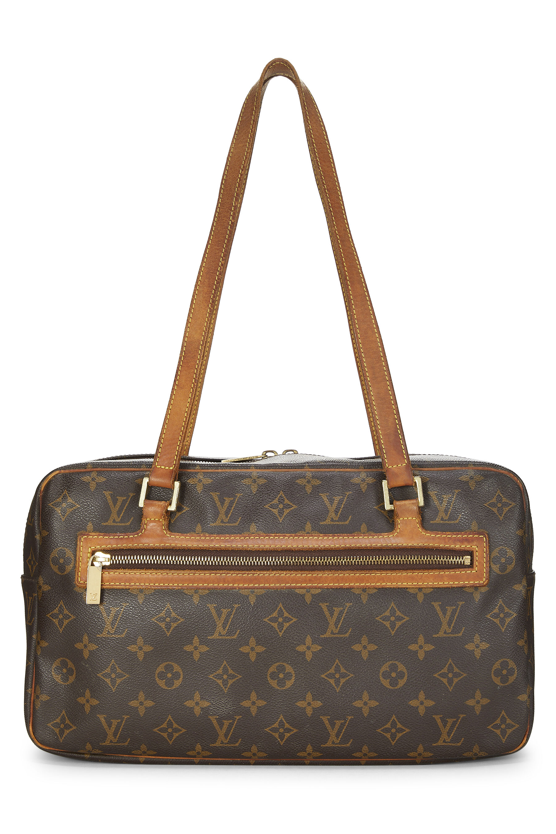 LV Cite Brown Monogram Canvas with Leather and Gold Hardware #GLOTT-1 –  Luxuy Vintage