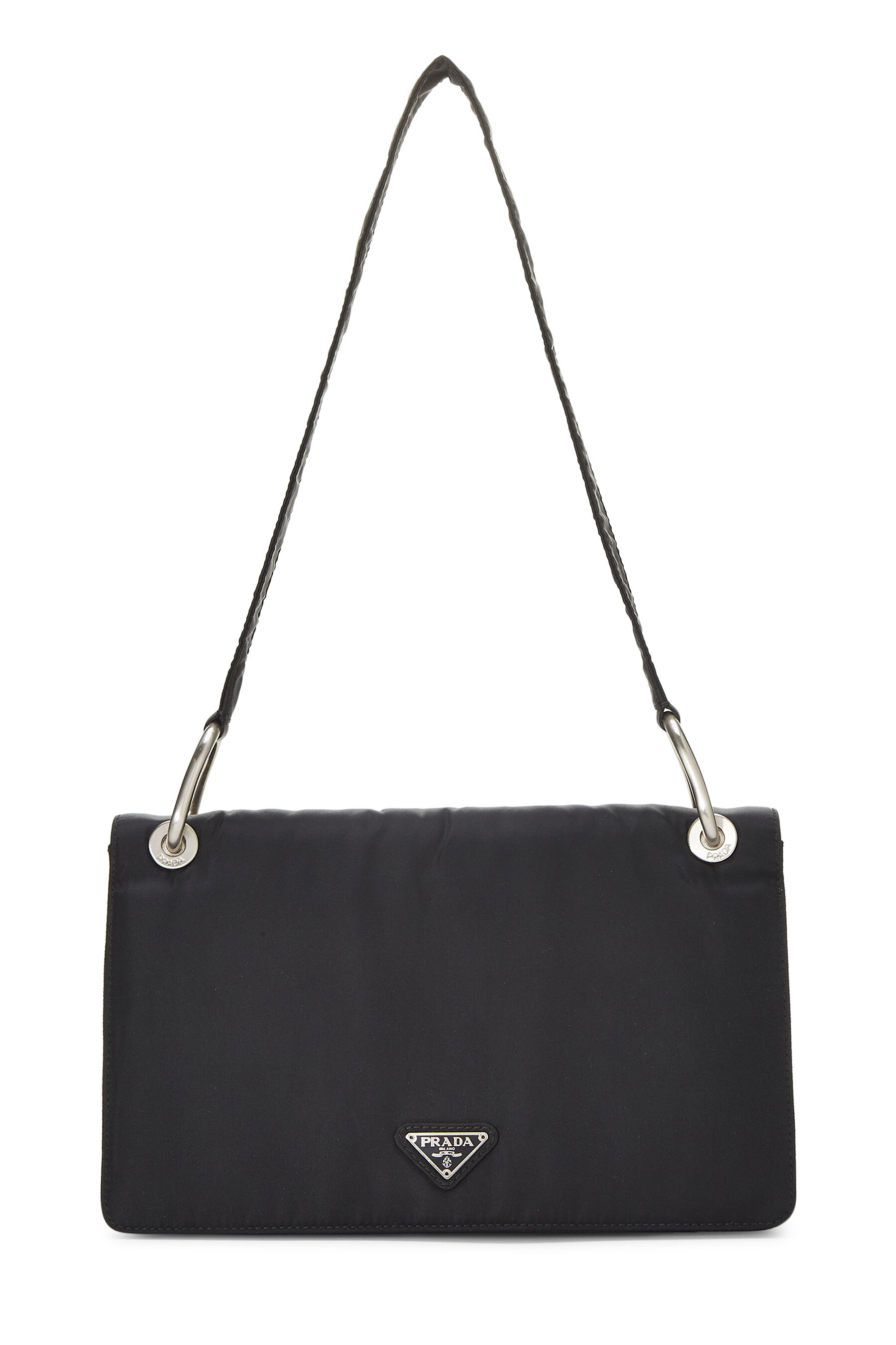 Prada Black Tessuto Nylon Shoulder Bag QNB05921KB125