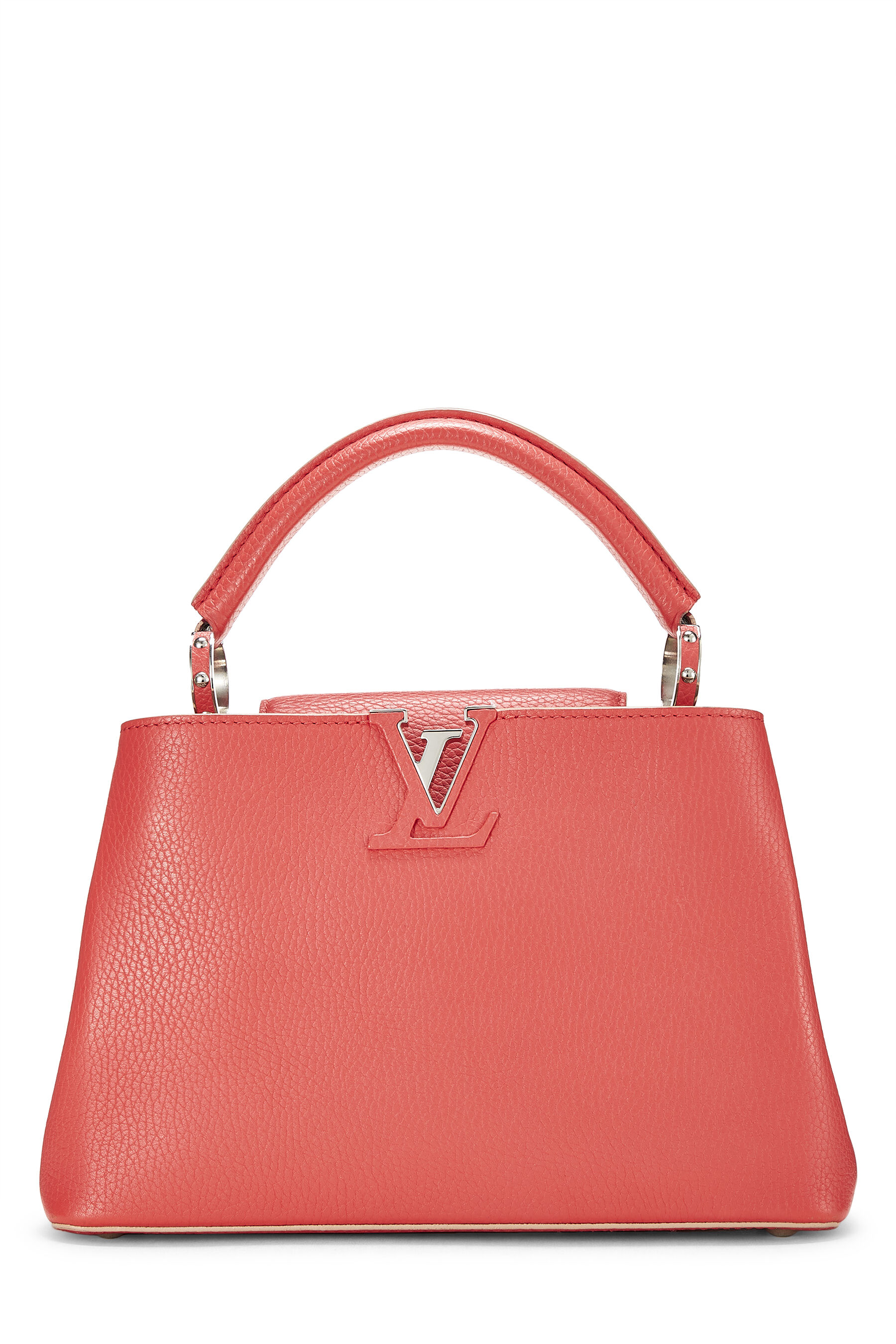 Louis Vuitton Lilas Taurillon Leather Capucines MM Bag - Yoogi's Closet