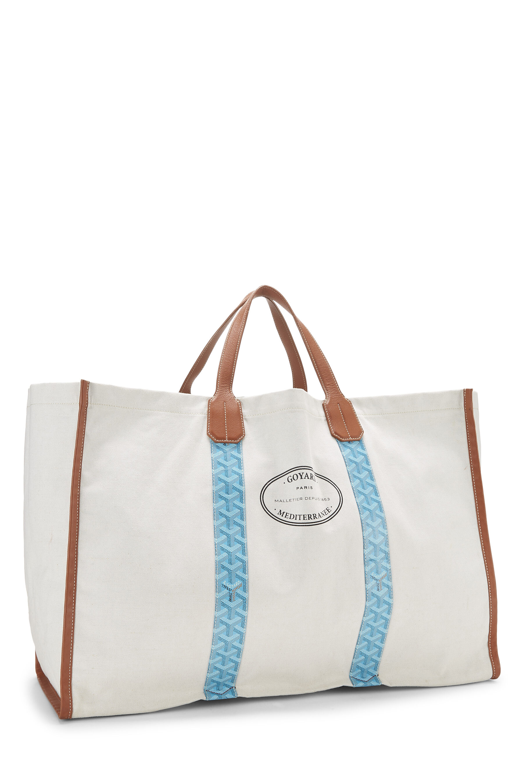 Belharra Reversible Tote Goyardine Canvas – Keeks Designer Handbags