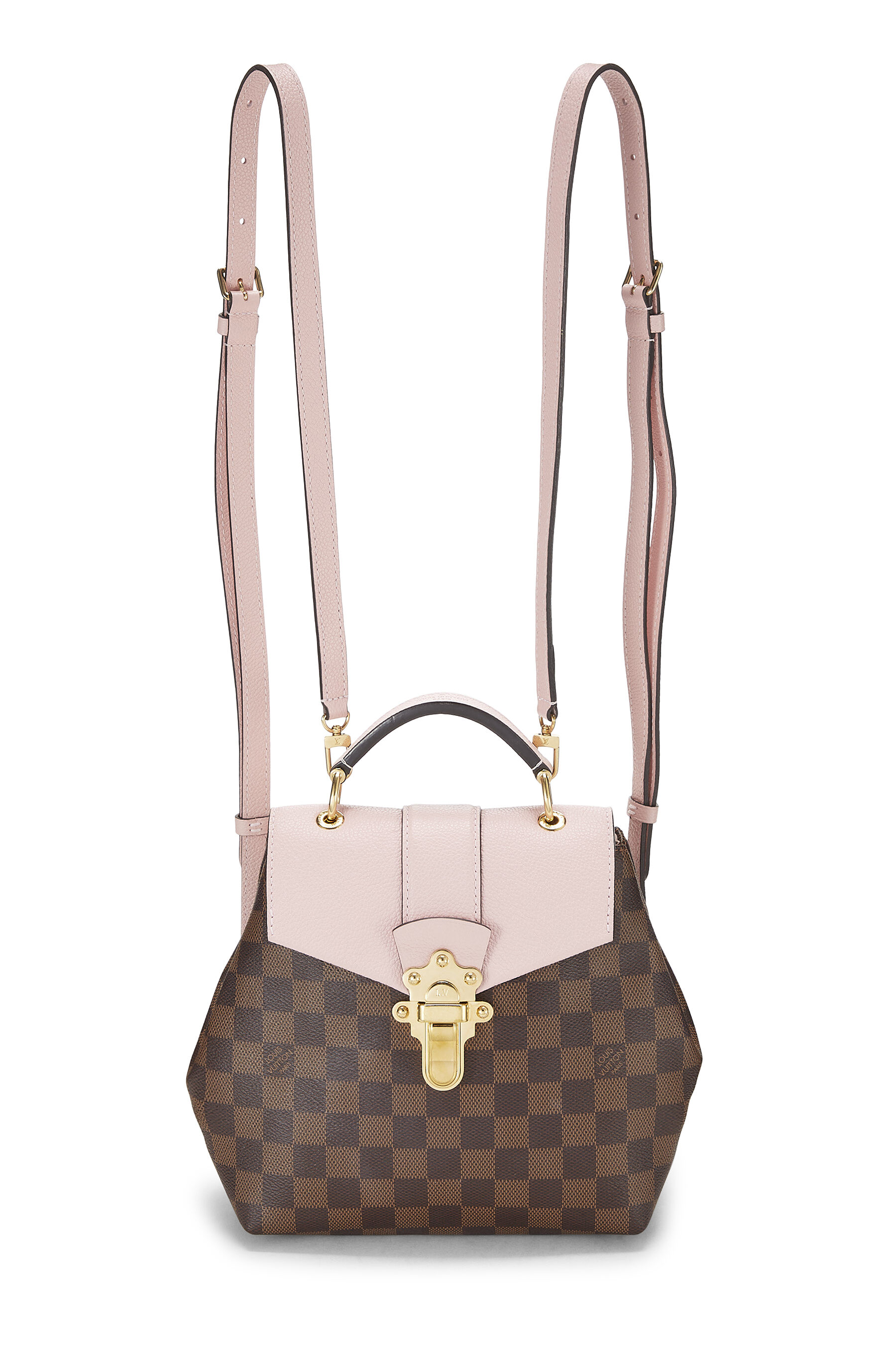 louis vuitton pink backpack