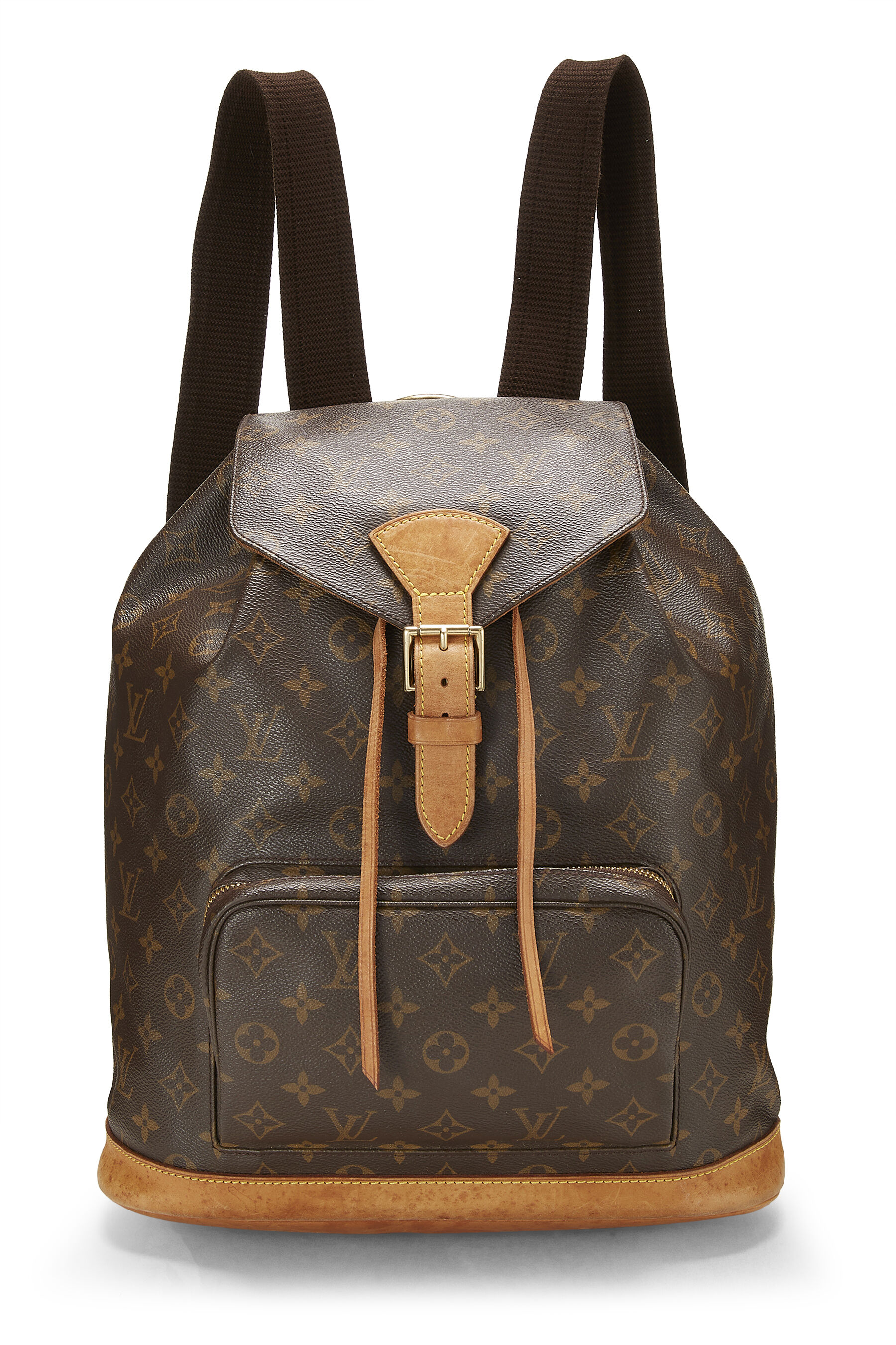 What Goes Around Comes Around Louis Vuitton Montsouris Damier Ebene Backpack