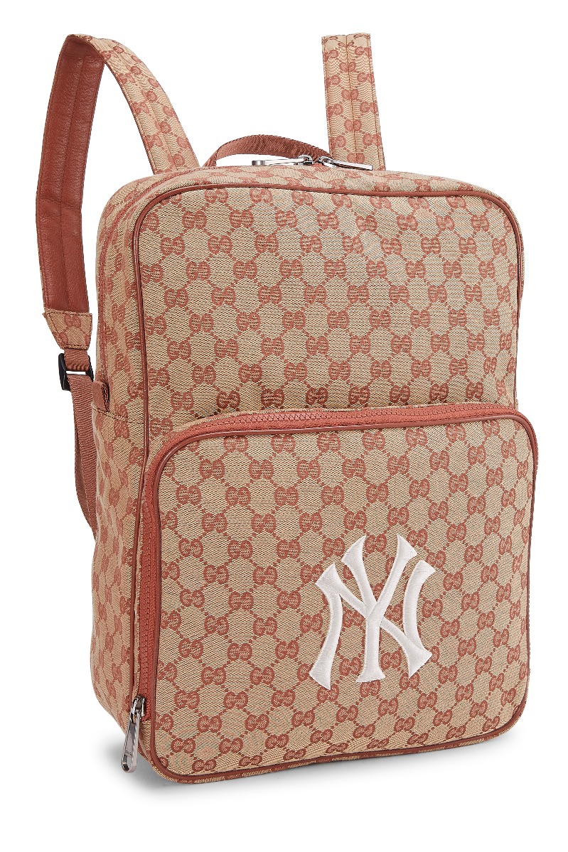 gucci ny yankees backpack