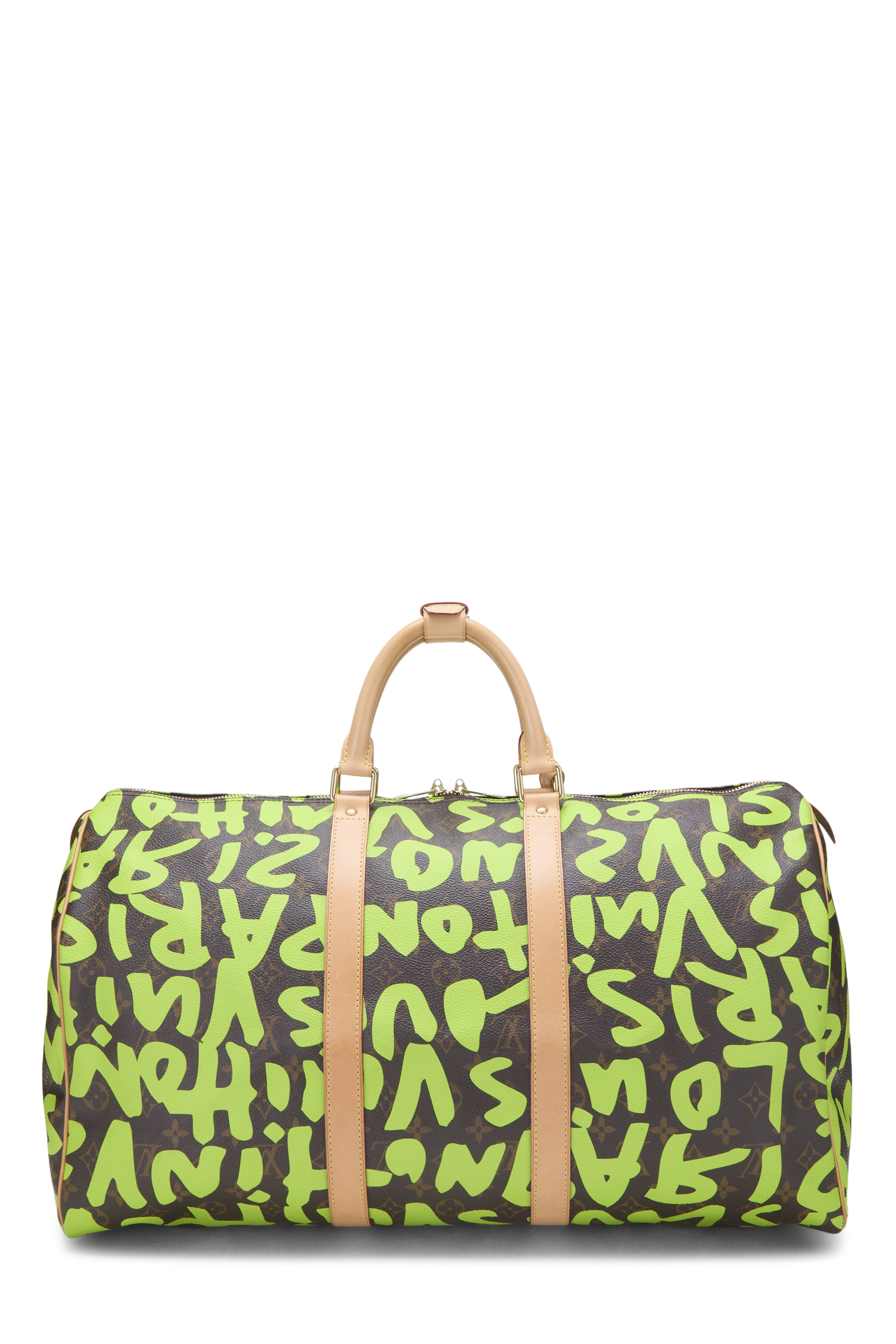 Pre-Owned Stephen Sprouse x Louis Vuitton Monogram Green Graffiti