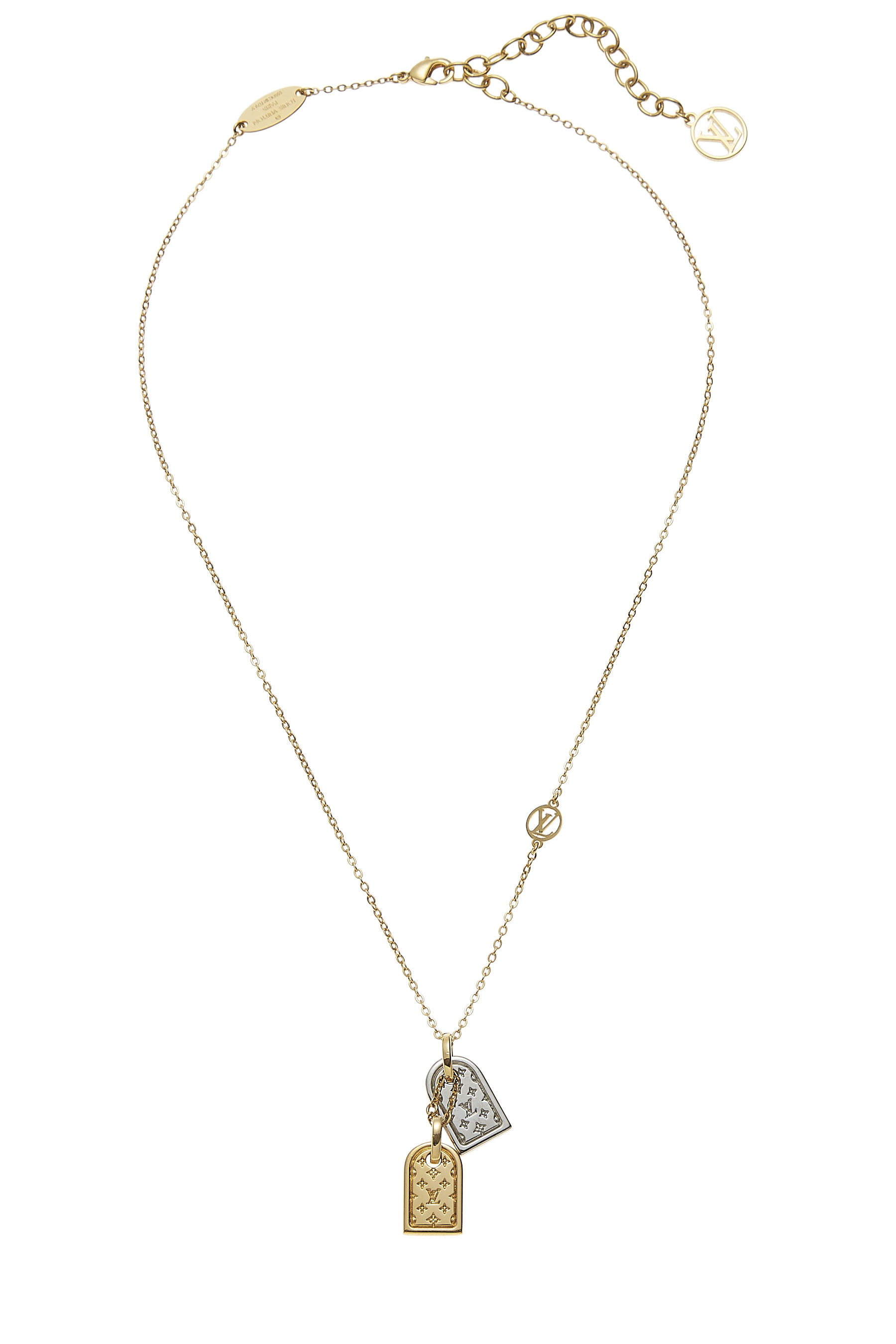 Louis Vuitton Silver \u0026 Gold Nanogram 
