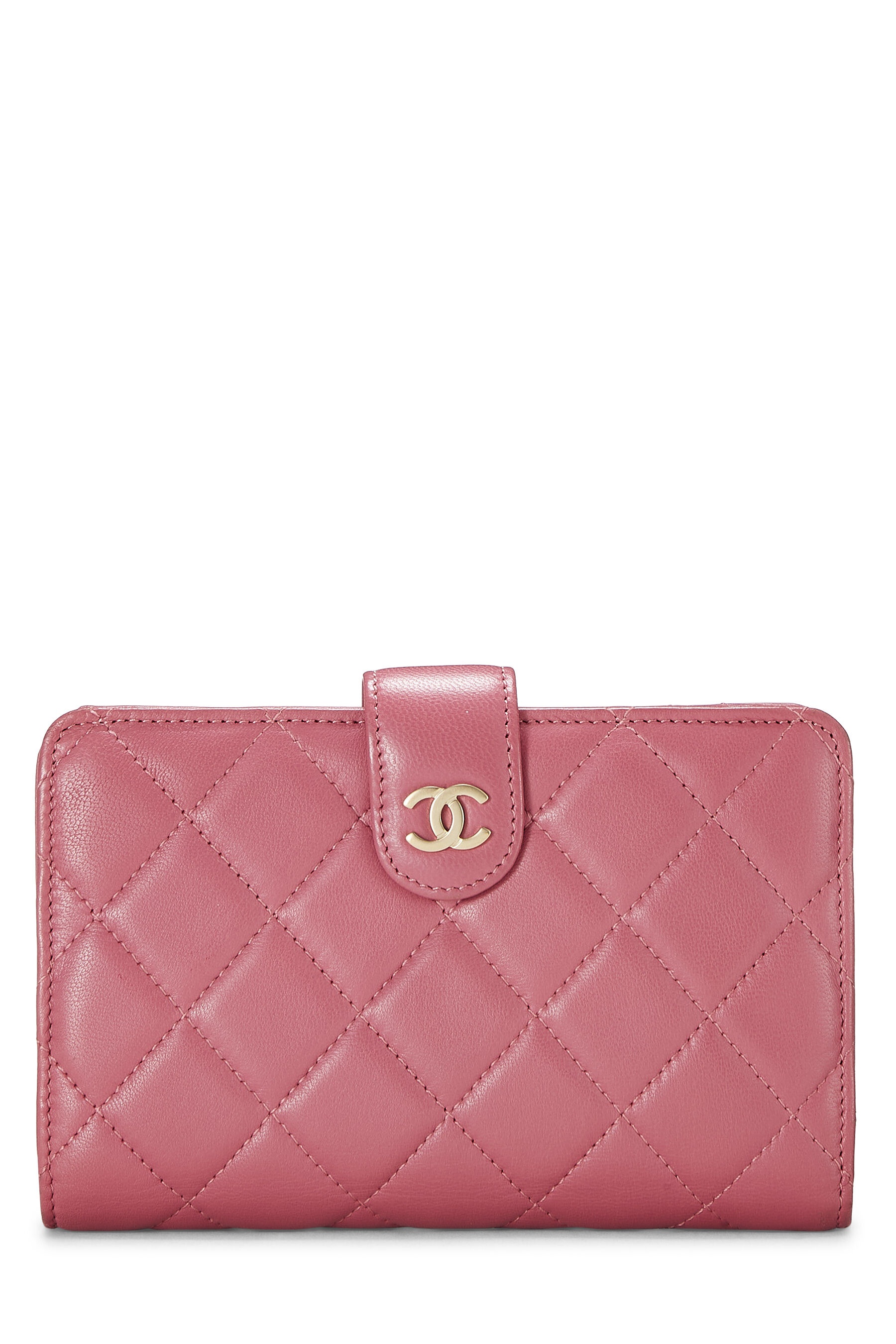 Chanel - Pink Quilted Lambskin Wallet
