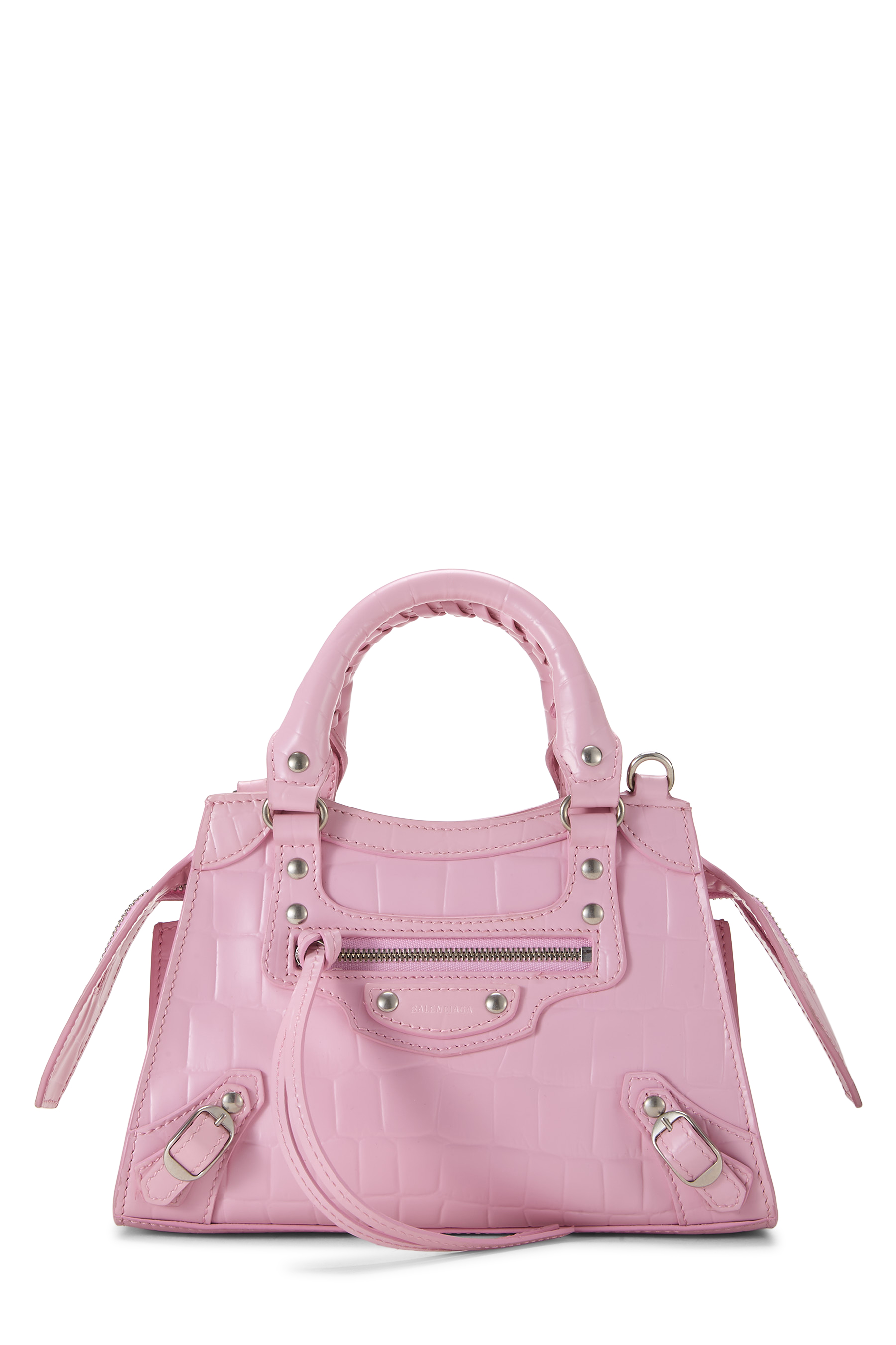 Embossed Leather Neo Classic City Mini