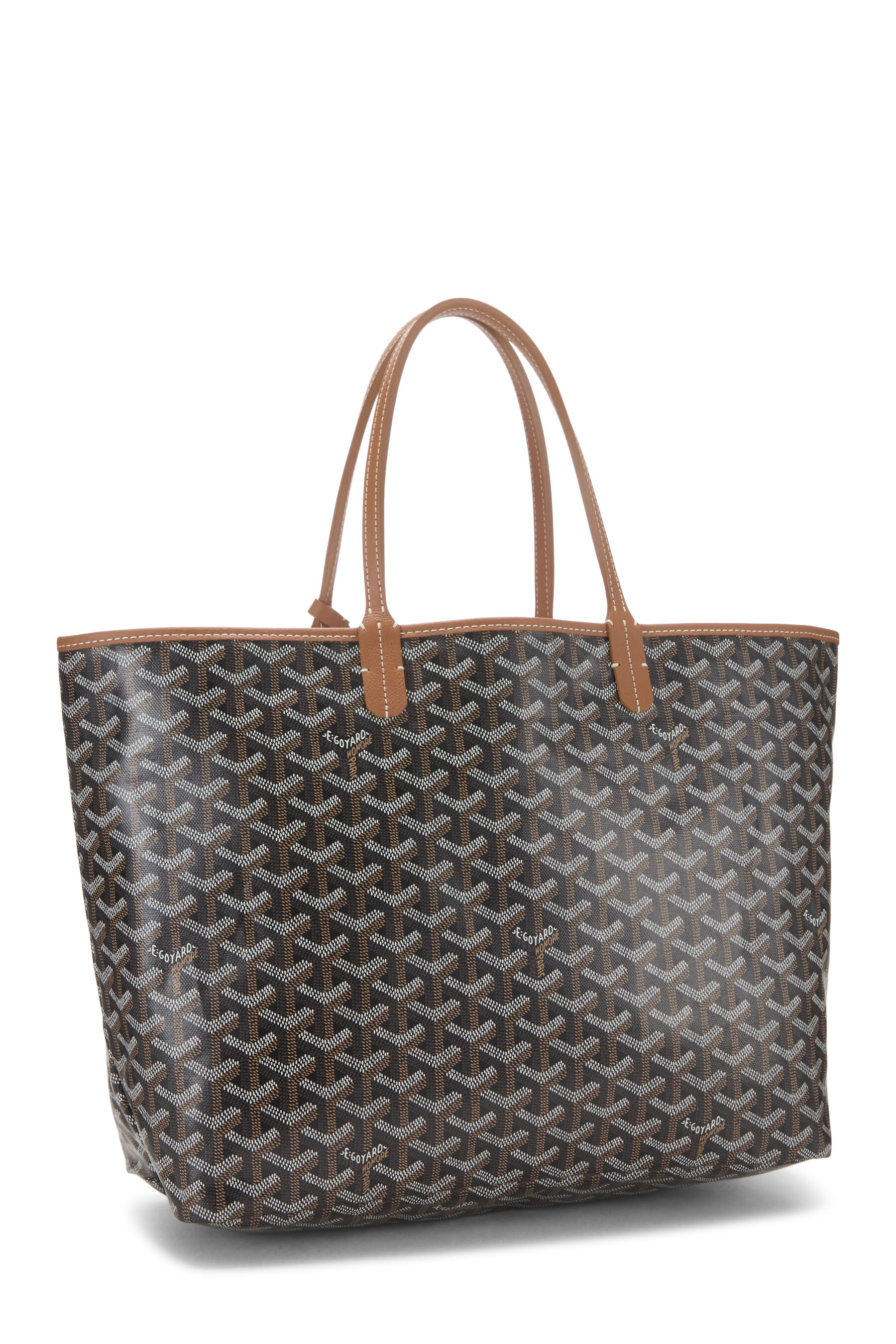 Black Goyardine Canvas Saint-Louis PM QEB05U0L0F169 | WGACA 