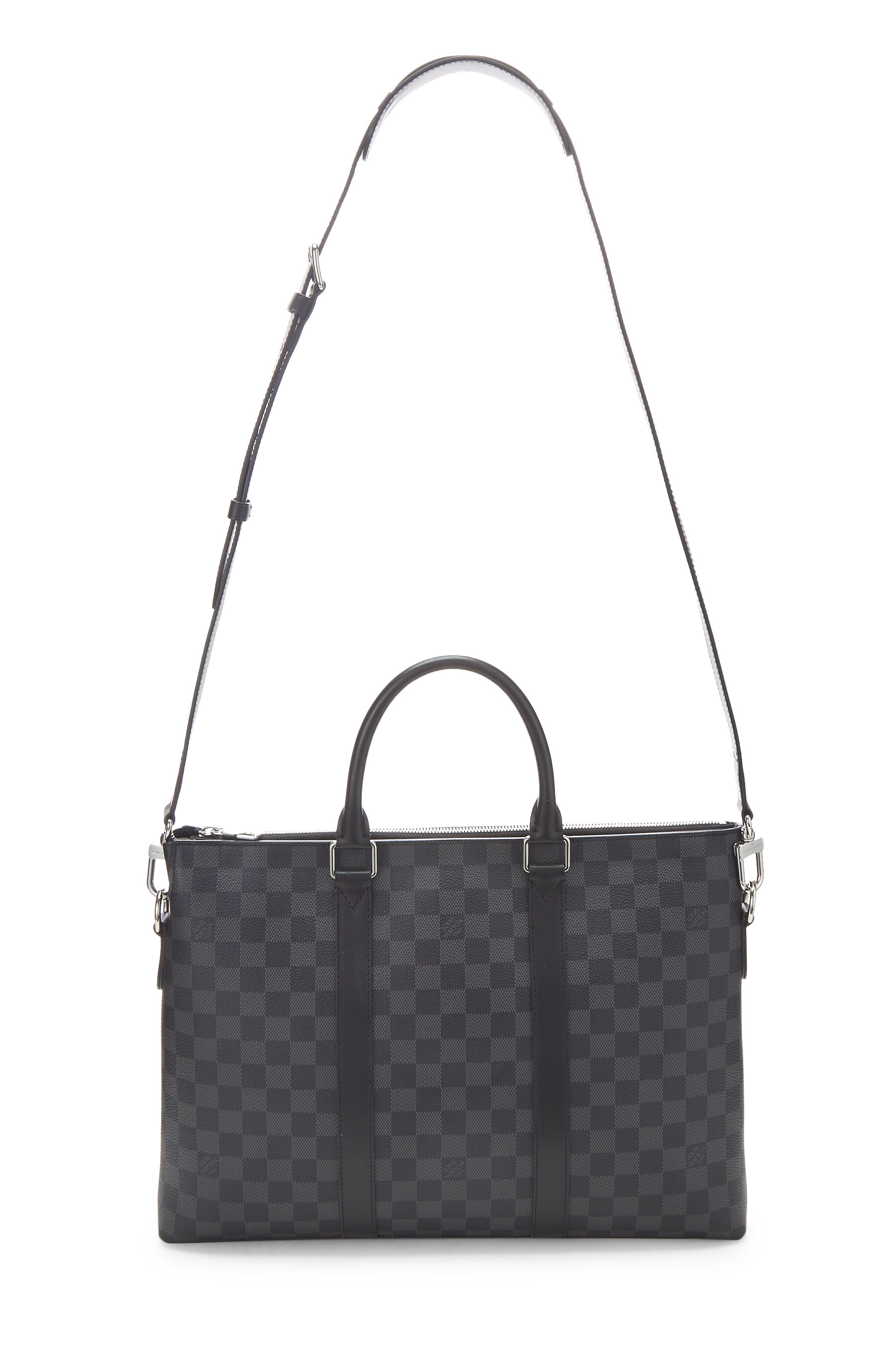 Louis Vuitton Taïga Anton Briefcase - Black Briefcases, Bags - LOU785442