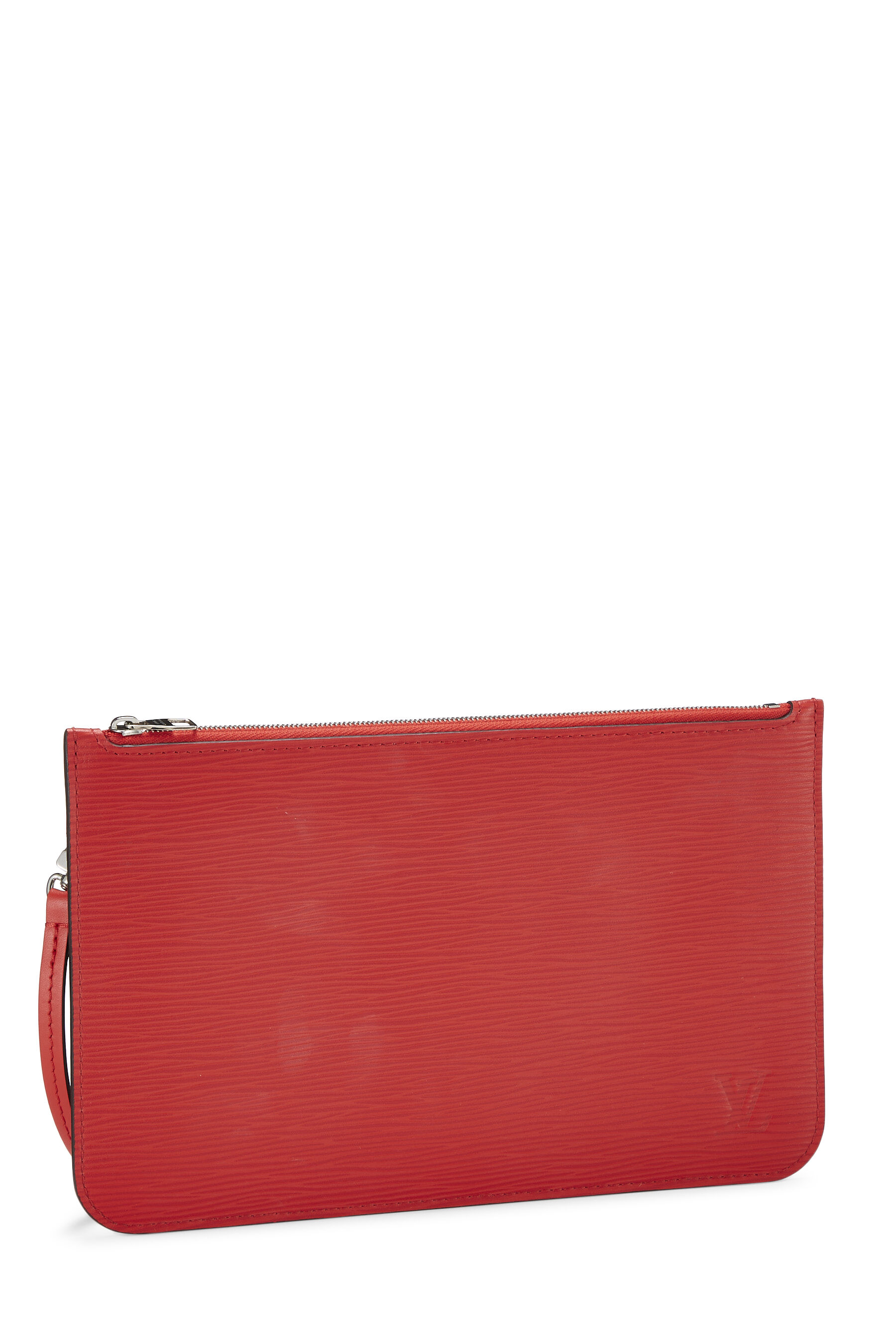 Louis Vuitton - Red EPI Neverfull Pouch mm