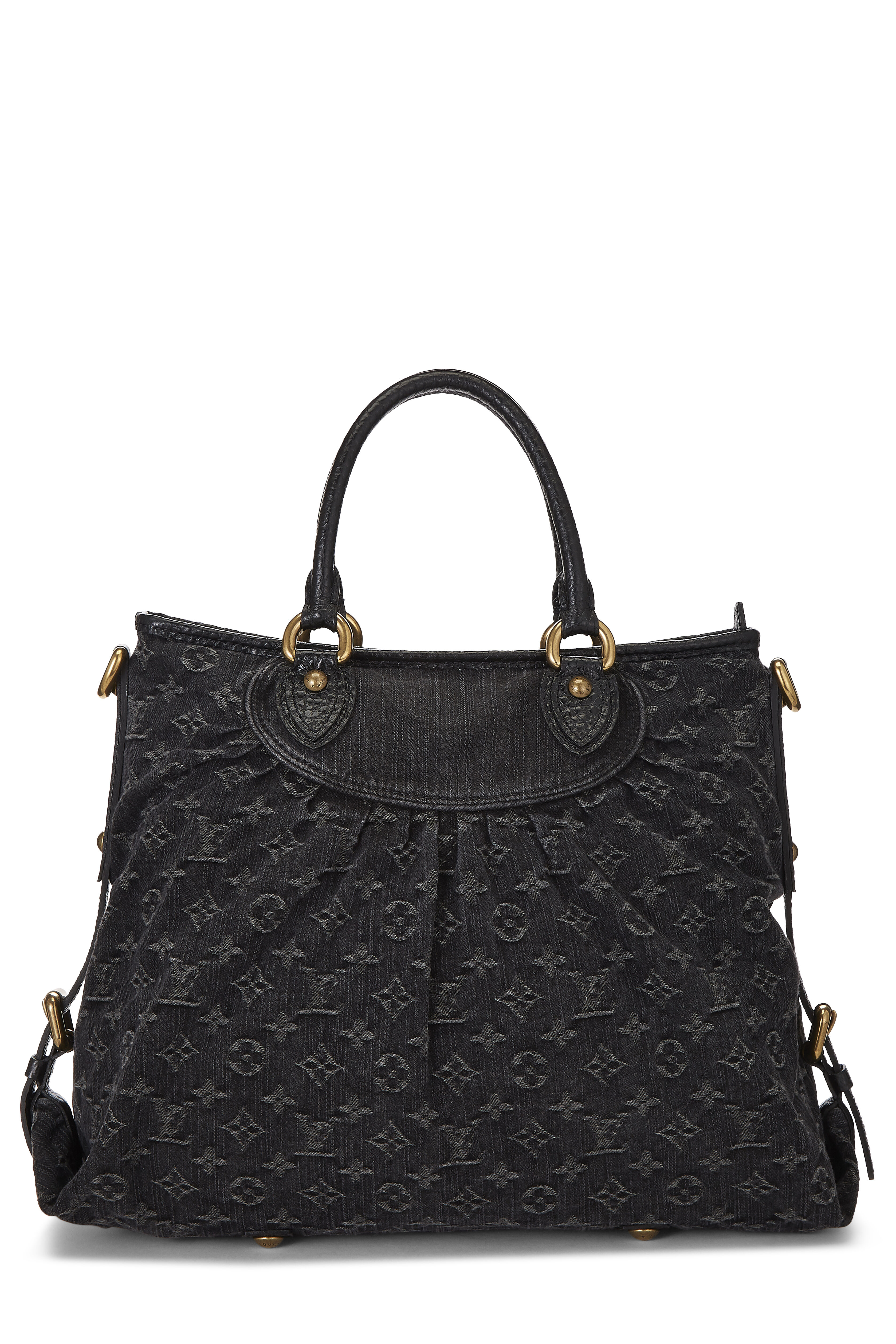 Louis Vuitton, Neo Cabby GM black denim shopping bag, 2007