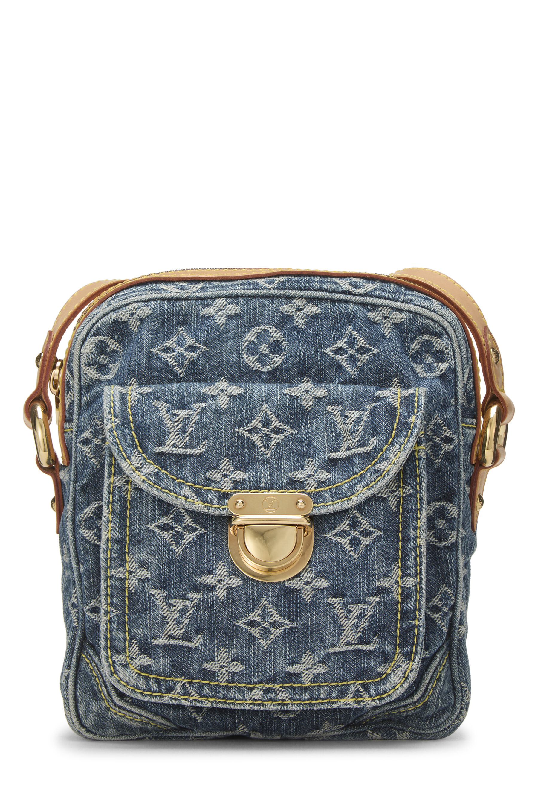 Louis Vuitton - Blue Monogram Denim Camera Bag