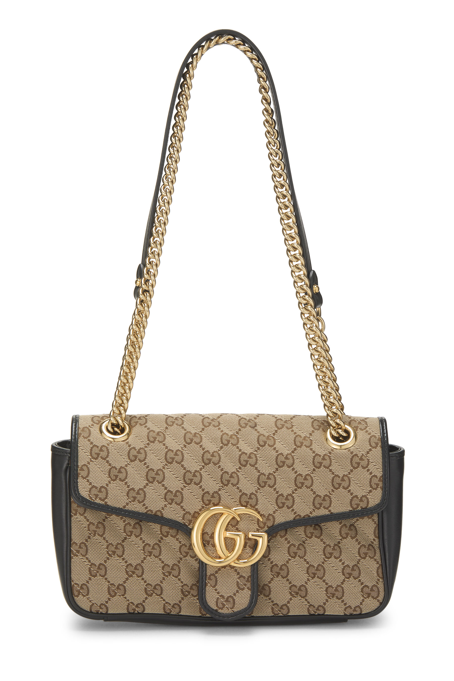 Gucci - Original GG Canvas Marmont Shoulder Bag Small