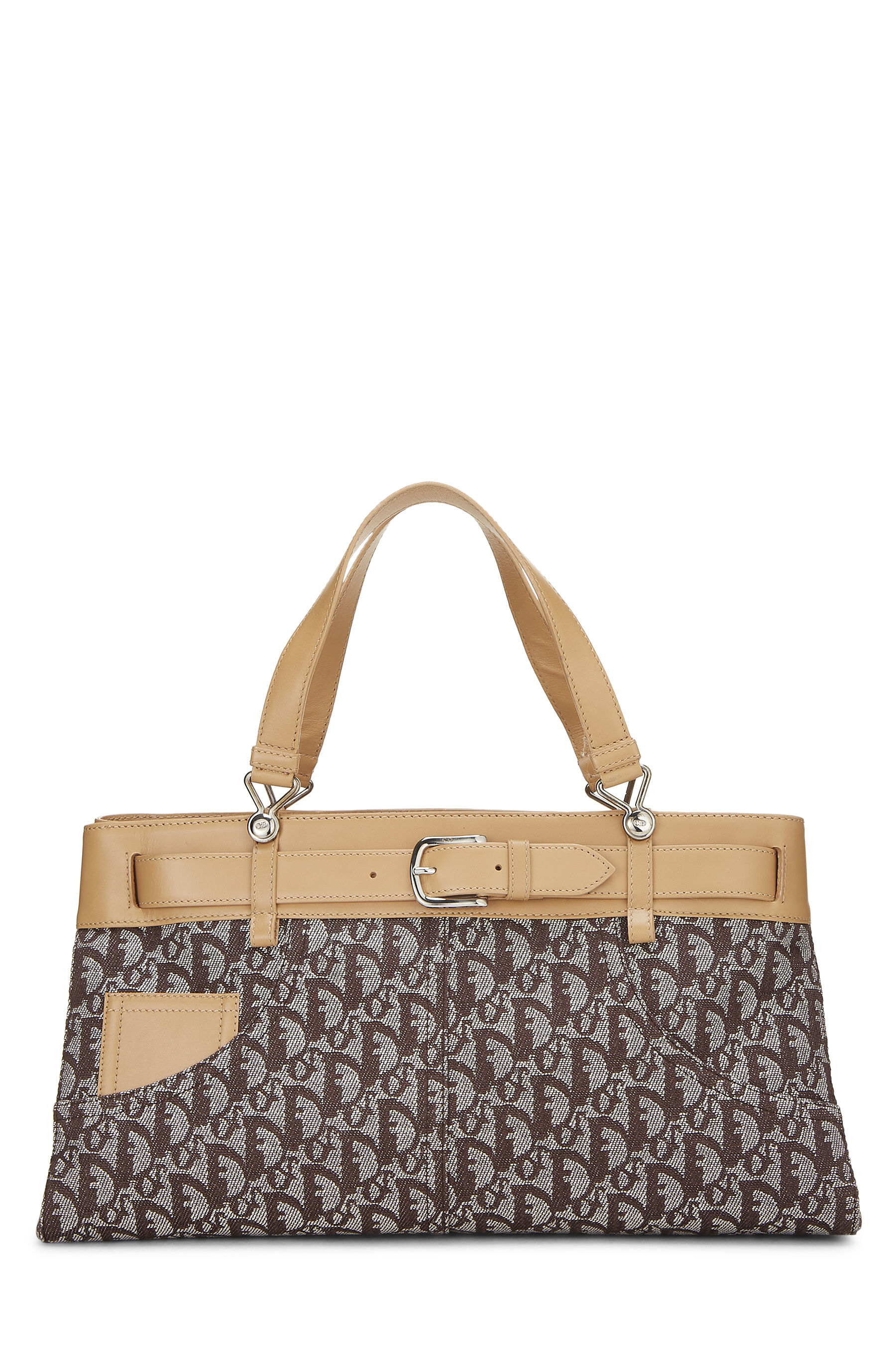 Beige Trotter Canvas Tote