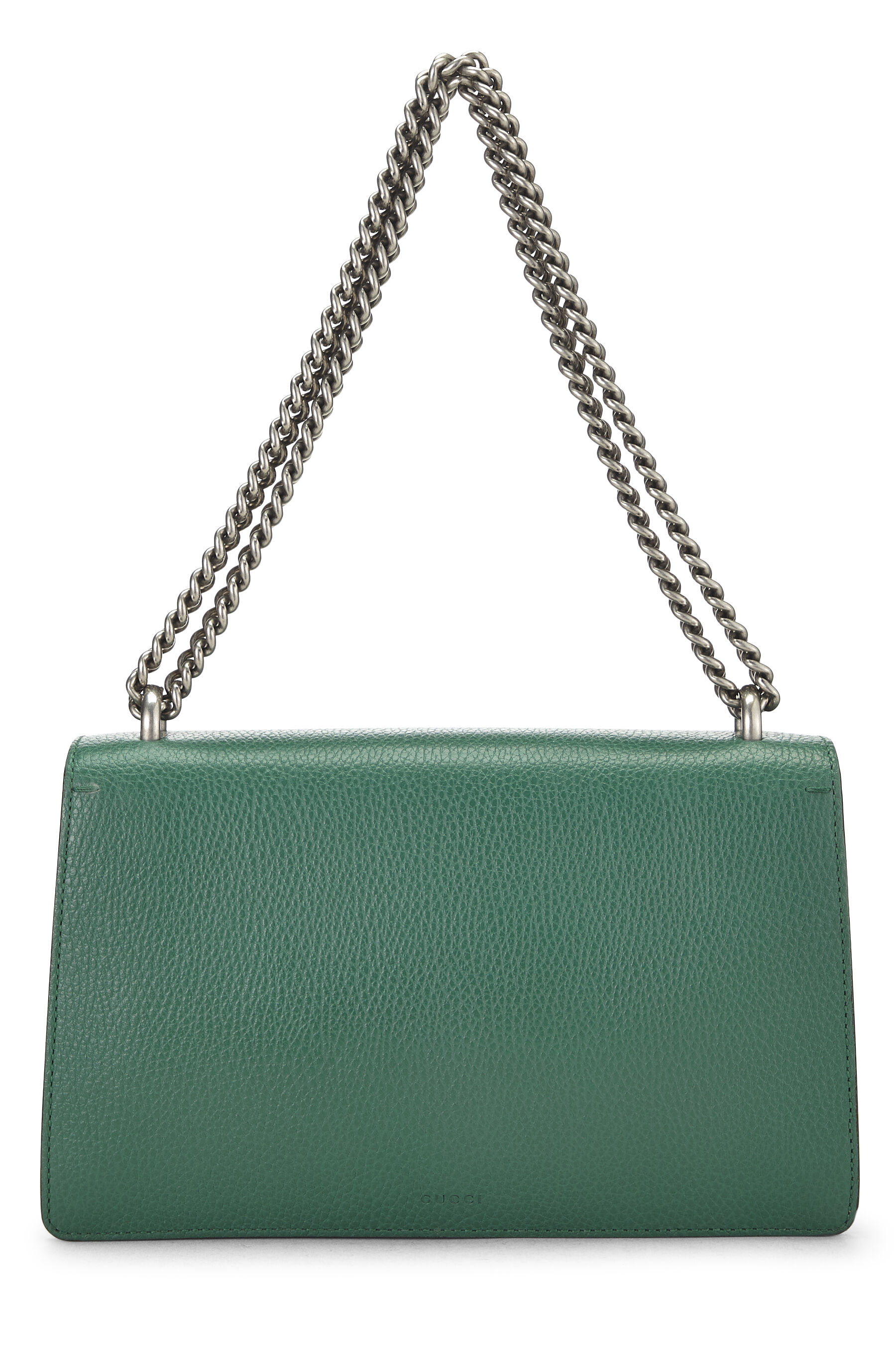Green Leather Dionysus Shoulder Bag Small