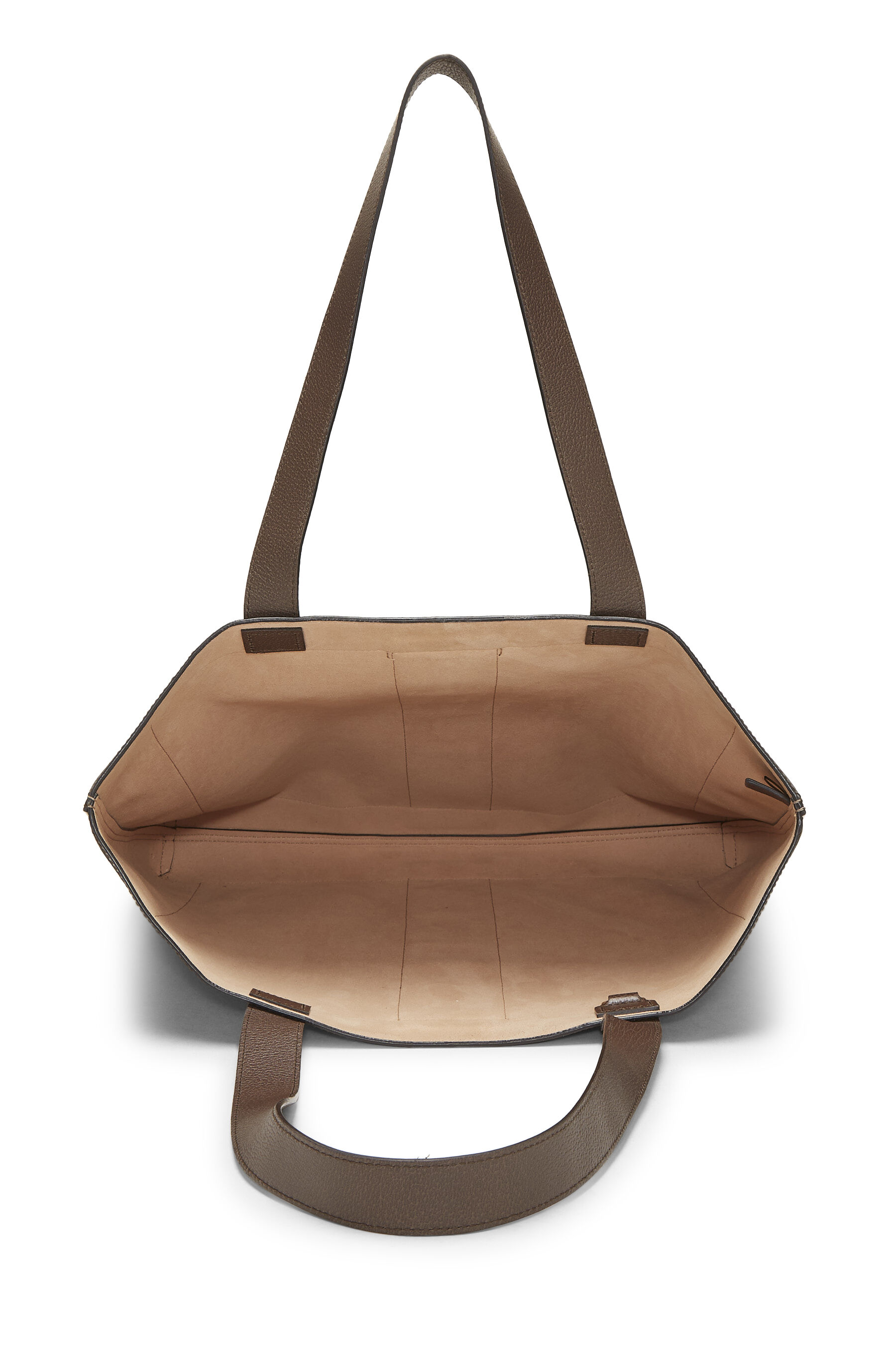 Brown Original GG Supreme Canvas Ophidia Tote Large